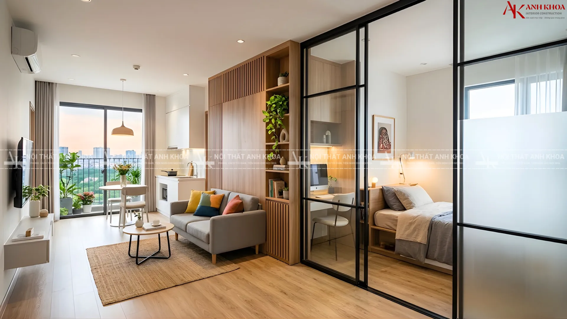 Vách ngăn thông minh - Xu hướng thiết kế mới cho chung cư Vách ngăn thông minh - Xu hướng thiết kế mới cho chung cư