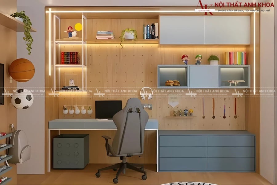 Giảm bừa bộn với bàn học có ngăn kéo Giảm bừa bộn với bàn học có ngăn kéo