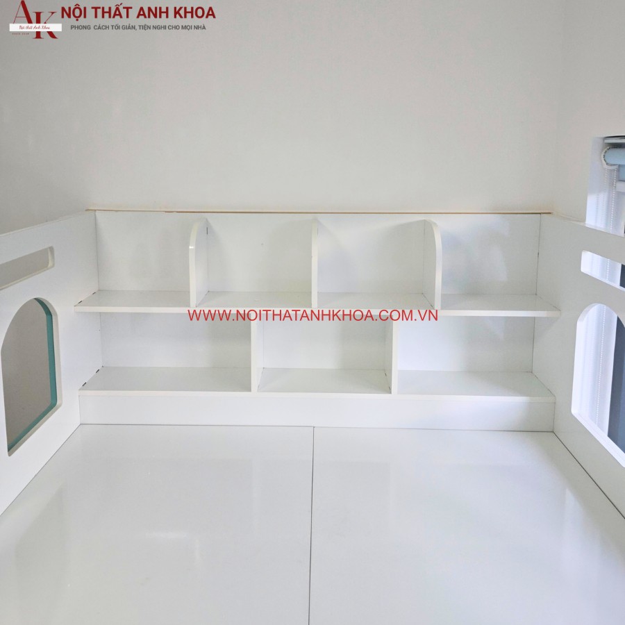 Không gian giường tầng rộng rãi, thoáng đãng Không gian giường tầng rộng rãi, thoáng đãng