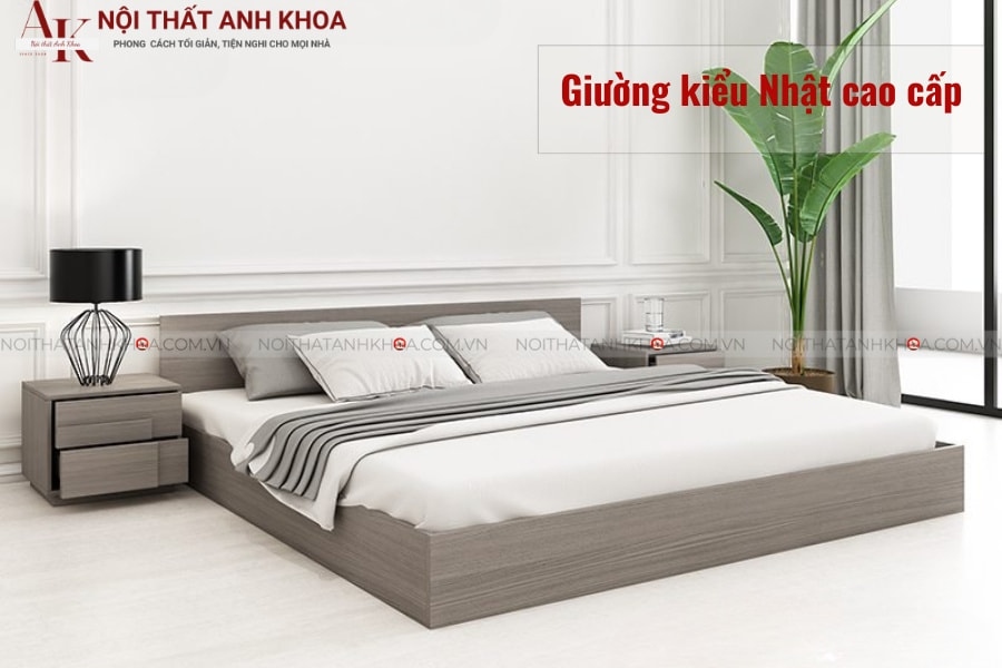 Giường kiểu Nhật cao cấp đẹp tại Anh Khoa Giường kiểu Nhật cao cấp đẹp tại Anh Khoa