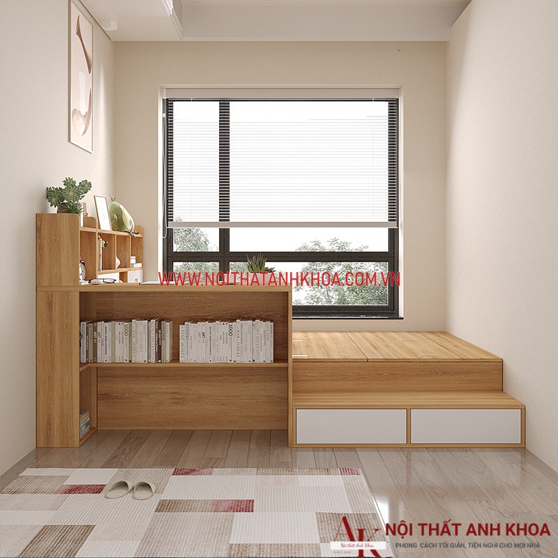 Giường Liền Bàn Làm Việc Gỗ Công Nghiệp Thông Minh Giá Rẻ Giường Liền Bàn Làm Việc Gỗ Công Nghiệp Thông Minh Giá Rẻ