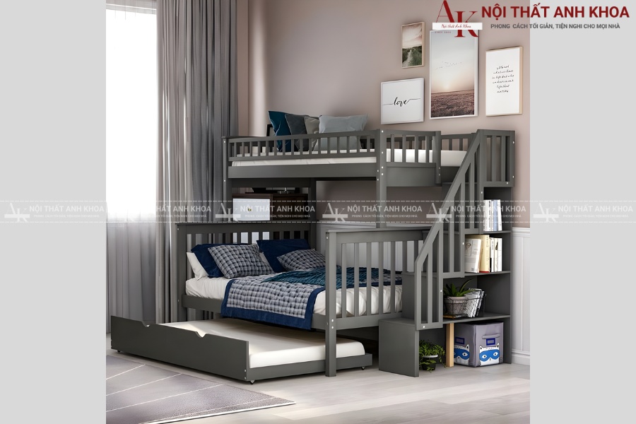 Mẫu giường tầng cho người lớn tối giản Mẫu giường tầng cho người lớn tối giản