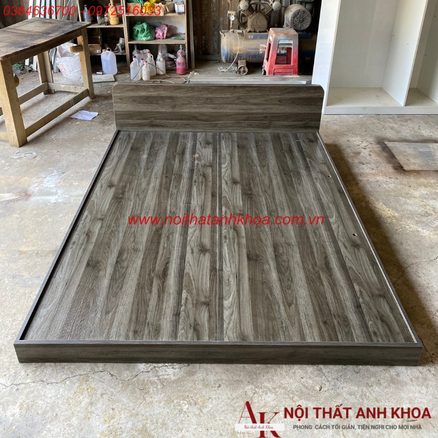 Giường ngủ bệt gỗ công nghiệp giá xưởng Giường ngủ bệt gỗ công nghiệp giá xưởng