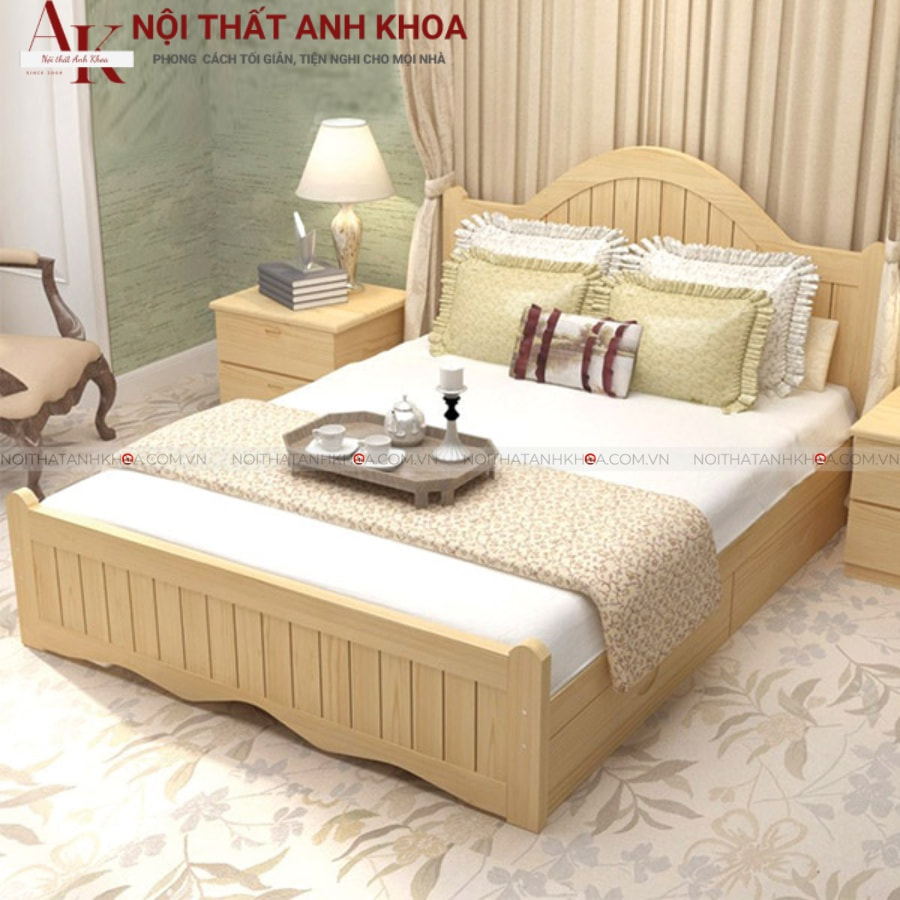 Giường ngủ phong cách Bắc Âu đẹp tại Anh Khoa Giường ngủ phong cách Bắc Âu đẹp tại Anh Khoa