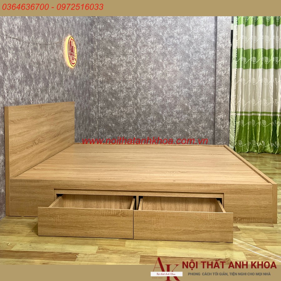 Giường Ngủ Gỗ Công Nghiệp Có Ngăn Kéo Tiện Nghi Giá Tốt Giường Ngủ Gỗ Công Nghiệp Có Ngăn Kéo Tiện Nghi Giá Tốt