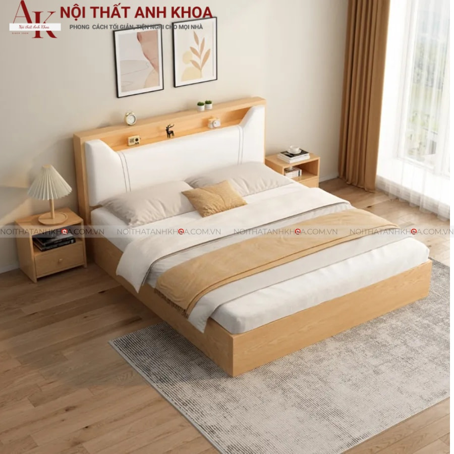 Giường ngủ hiện đại cao cấp gỗ công nghiệp đẹp giá tốt Giường ngủ hiện đại cao cấp gỗ công nghiệp đẹp giá tốt