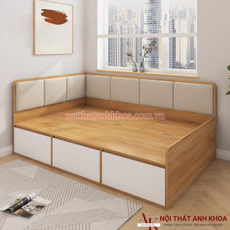 Giường Ngủ Gỗ Công Nghiệp Thông Minh Hiện Đại Giá Tốt Giường Ngủ Gỗ Công Nghiệp Thông Minh Hiện Đại Giá Tốt