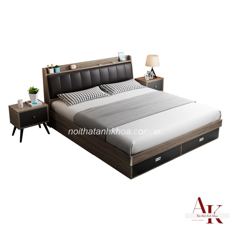 Giường Ngủ Gỗ Công Nghiệp Thiết Kế Hiện Đại Giá Tốt Giường Ngủ Gỗ Công Nghiệp Thiết Kế Hiện Đại Giá Tốt