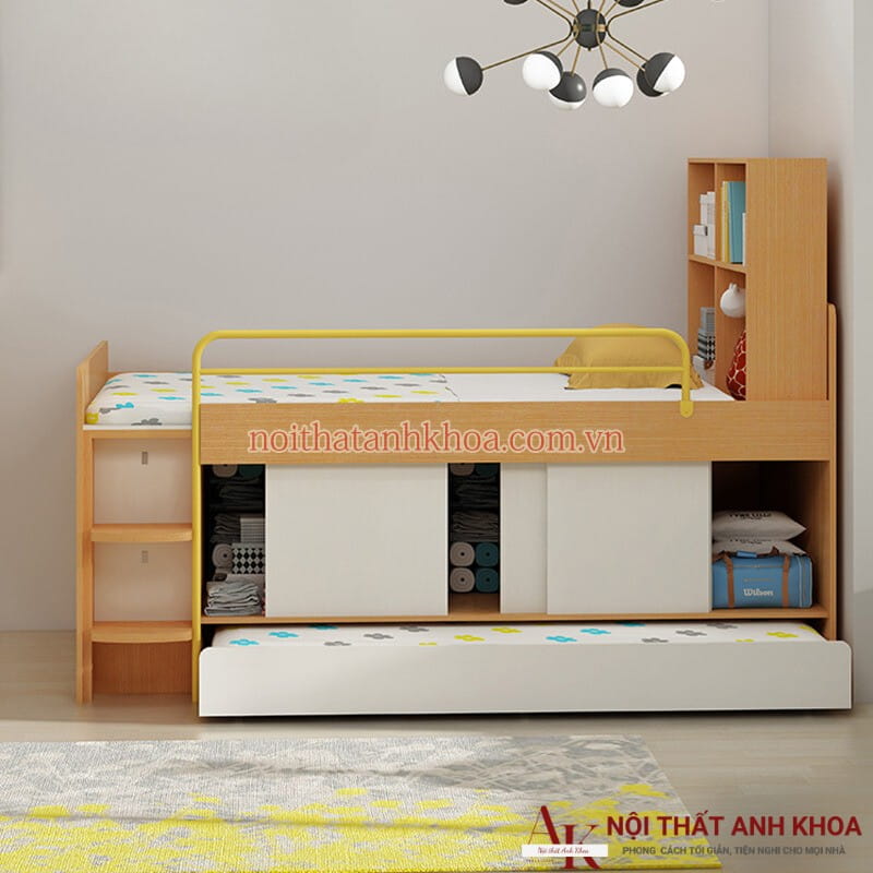 Giường Ngủ Mẹ Bồng Con Thiết Kế Thông Minh Hiện Đại Giường Ngủ Mẹ Bồng Con Thiết Kế Thông Minh Hiện Đại