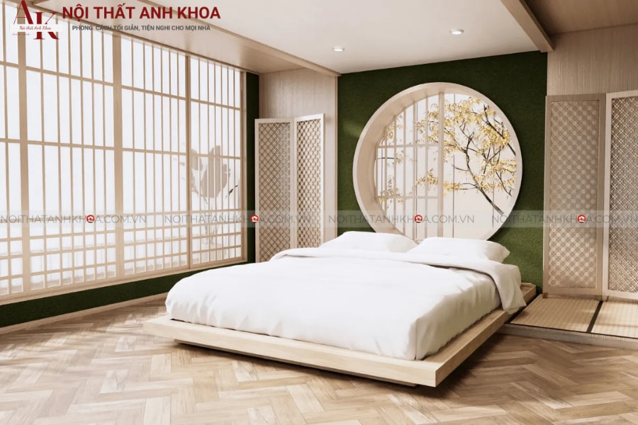 Giường ngủ Nhật Bản đẹp tinh tế, đẳng cấp tại Anh Khoa Giường ngủ Nhật Bản đẹp tinh tế, đẳng cấp tại Anh Khoa