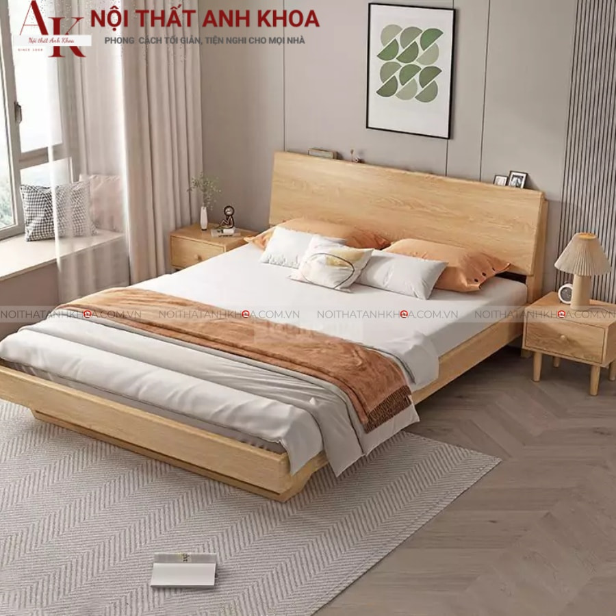Giường ngủ Minimalist truyền thống đẹp tại Anh Khoa Giường ngủ Minimalist truyền thống đẹp tại Anh Khoa