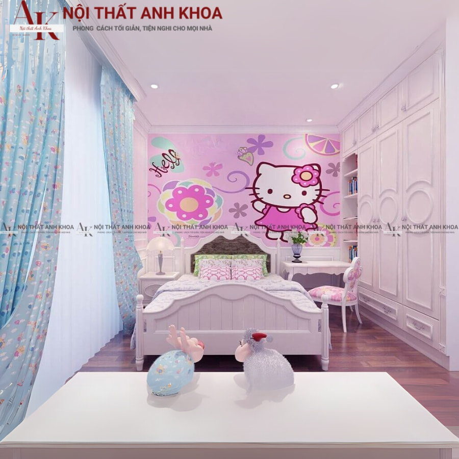 Phụ kiện trang trí phòng ngủ cho bé gái Phụ kiện trang trí phòng ngủ cho bé gái