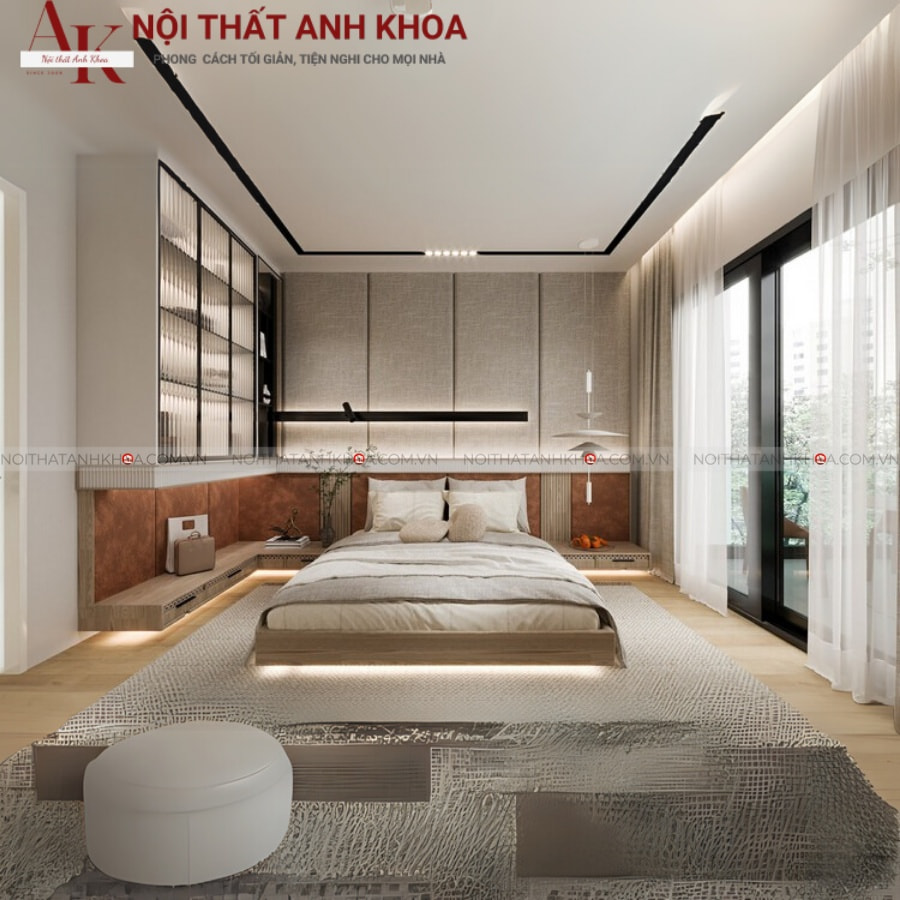 Giường ngủ Nhật bản đơn giản, tinh tế tại Anh Khoa Giường ngủ Nhật bản đơn giản, tinh tế tại Anh Khoa