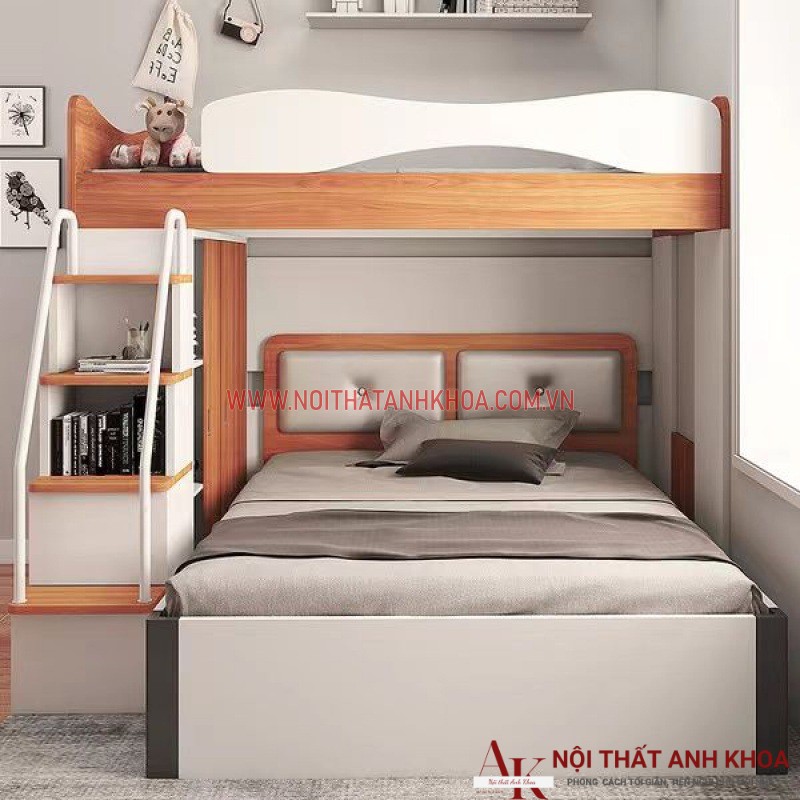 Giường Tầng Gỗ Công Nghiệp Thông Minh Thiết Kế Tối Giản Giường Tầng Gỗ Công Nghiệp Thông Minh Thiết Kế Tối Giản