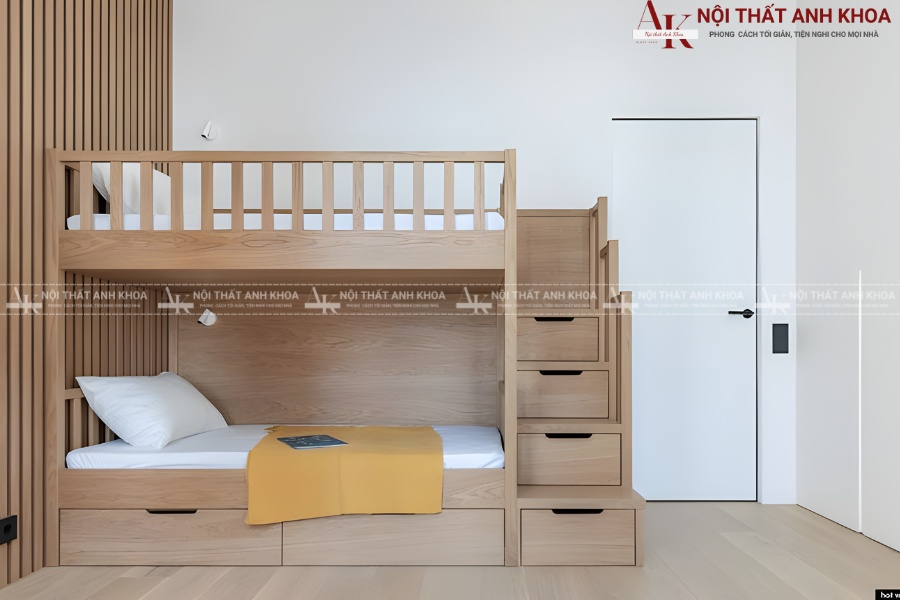Giường tầng kéo tiết kiệm không gian cực thông minh Giường tầng kéo tiết kiệm không gian cực thông minh