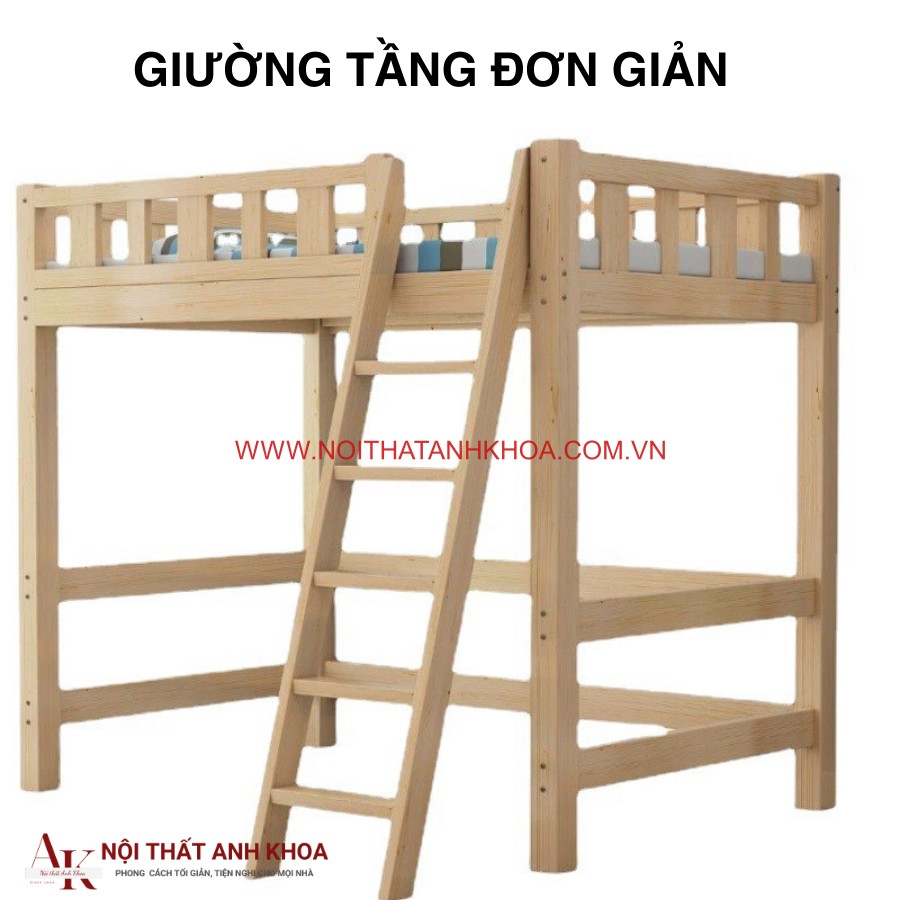 Giường tầng đa năng kèm bàn học thời thượng giá tốt Giường tầng đa năng kèm bàn học thời thượng giá tốt