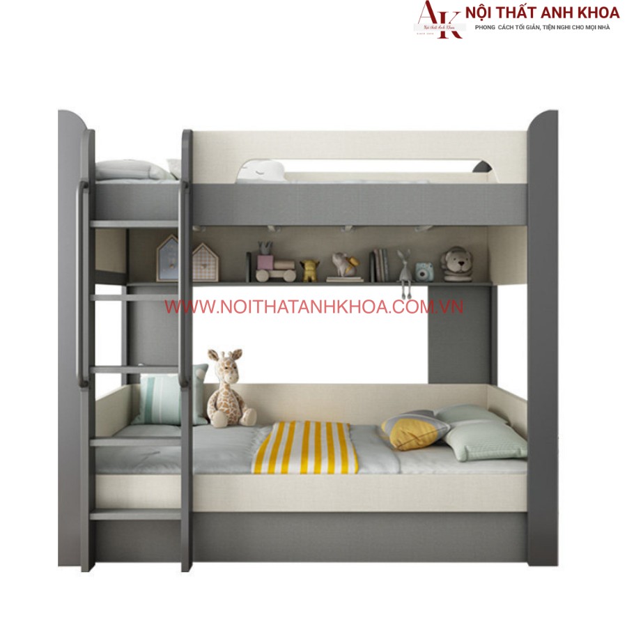 Giường tầng trẻ em gỗ công nghiệp đẹp cao cấp Giường tầng trẻ em gỗ công nghiệp đẹp cao cấp