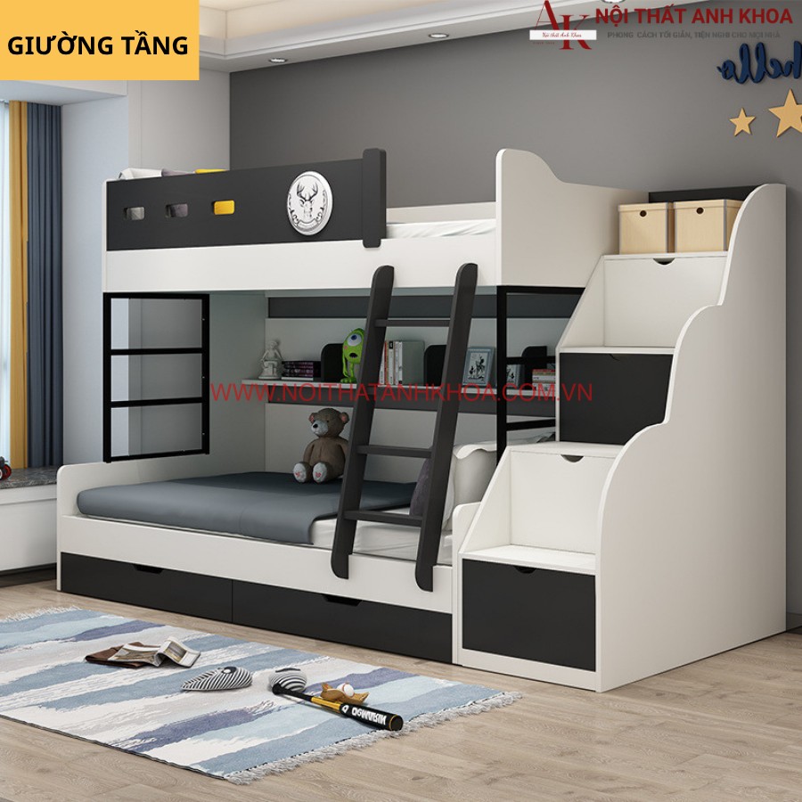 Giường tầng trẻ em thông minh hiện đại