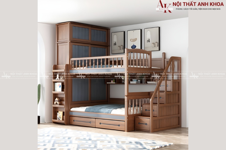 Khám phá giường tầng người lớn đa năng cho phòng trọ nhỏ Khám phá giường tầng người lớn đa năng cho phòng trọ nhỏ