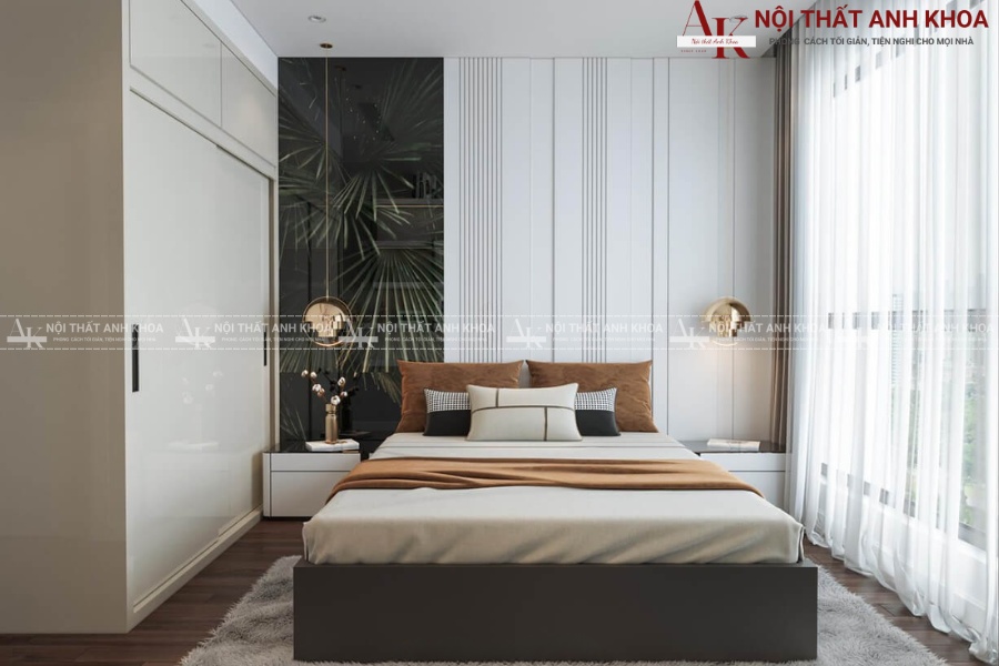 Mẫu nội thất phòng ngủ 25m2 - Khiến bạn không rời mắt Mẫu nội thất phòng ngủ 25m2 - Khiến bạn không rời mắt