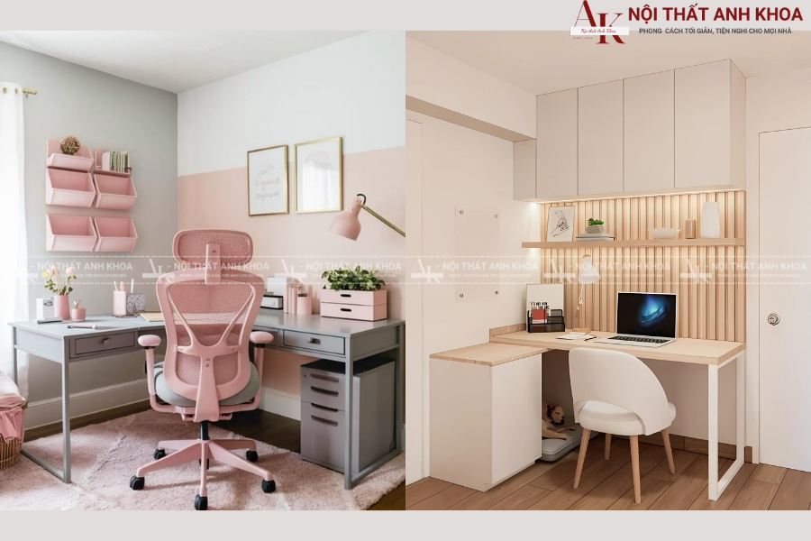 Gợi ý các mẫu bàn học góc phổ biến Gợi ý các mẫu bàn học góc phổ biến