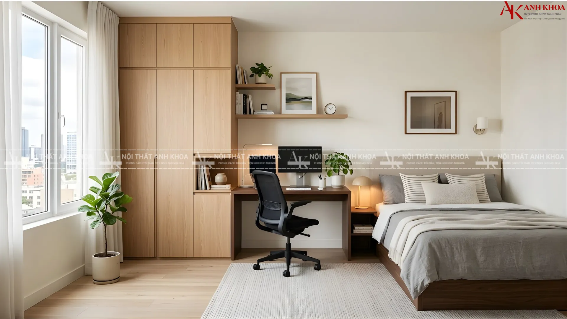 Nội thất phòng ngủ - Tối ưu hóa không gian Nội thất phòng ngủ - Tối ưu hóa không gian