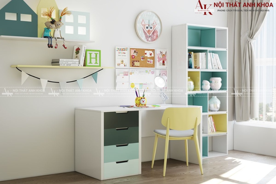 Kê bàn học theo phong thủy Kê bàn học theo phong thủy