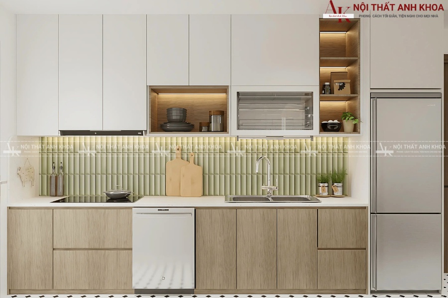 Xu hướng mẫu kệ bếp đẹp, tối ưu không gian 2025 Xu hướng mẫu kệ bếp đẹp, tối ưu không gian 2025