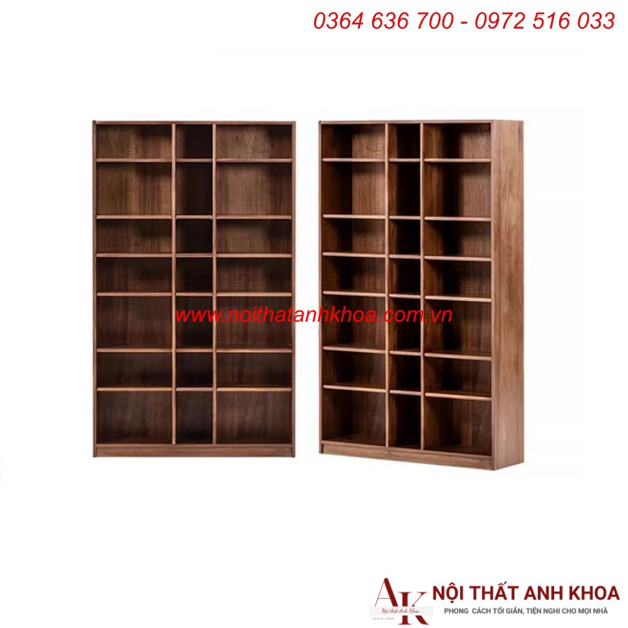 Kệ Để Sách Đứng Gỗ Công Nghiệp Màu Nâu Vân Gỗ Kệ Để Sách Đứng Gỗ Công Nghiệp Màu Nâu Vân Gỗ