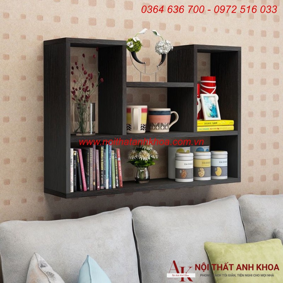 Kệ Để Sách Treo Tường Đơn Giản Gỗ Công Nghiệp Kệ Để Sách Treo Tường Đơn Giản Gỗ Công Nghiệp