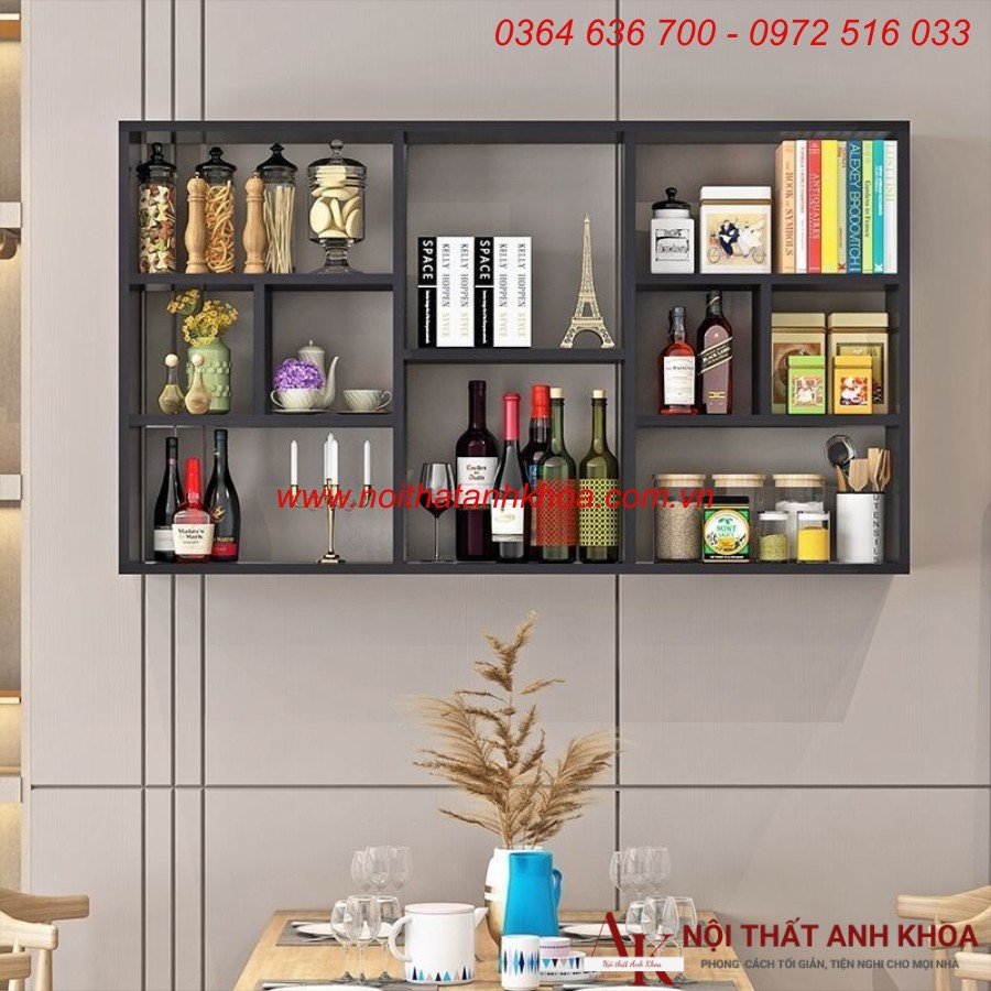 Kệ Sách Treo Tường Giá Rẻ Gỗ MDF Cao Cấp Kệ Sách Treo Tường Giá Rẻ Gỗ MDF Cao Cấp