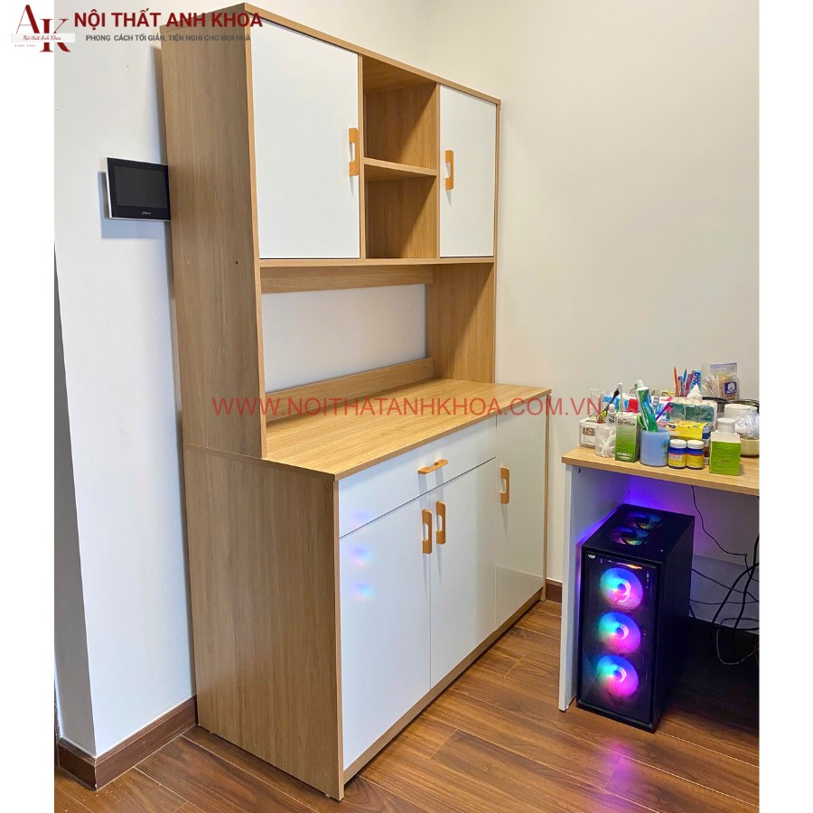 Kệ đứng chén bát gỗ công nghiệp thông minh tiện lợi Kệ đứng chén bát gỗ công nghiệp thông minh tiện lợi