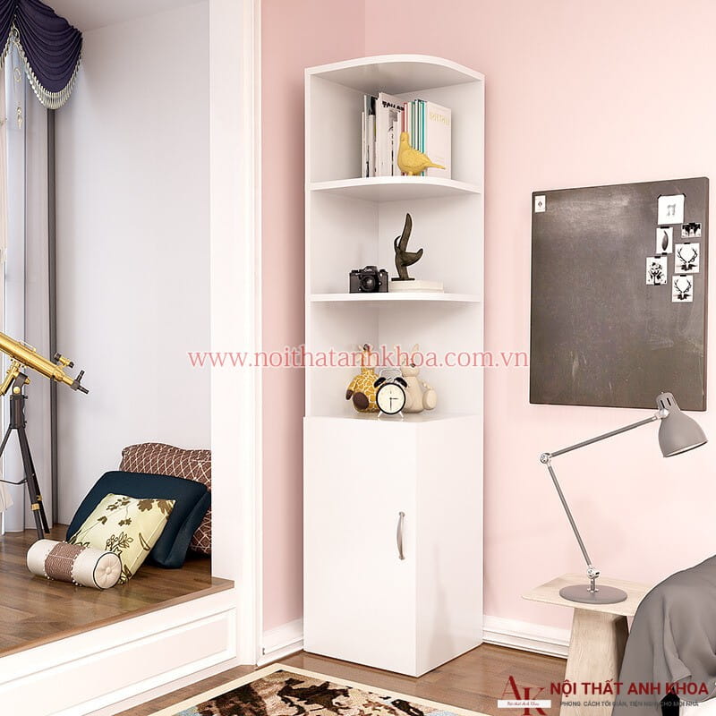 Kệ Góc Tường Phòng Khách Gỗ Công Nghiệp Đẹp Thông Minh Kệ Góc Tường Phòng Khách Gỗ Công Nghiệp Đẹp Thông Minh