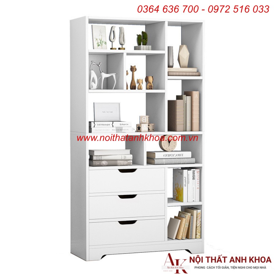 Kệ Sách Đứng Gỗ MDF Đẹp Nhỏ Gọn Kệ Sách Đứng Gỗ MDF Đẹp Nhỏ Gọn