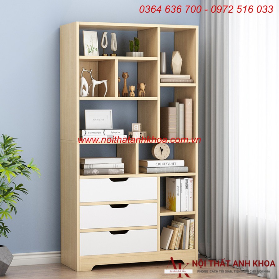 Kệ Sách Đứng Gỗ MDF Đẹp Nhỏ Gọn Kệ Sách Đứng Gỗ MDF Đẹp Nhỏ Gọn