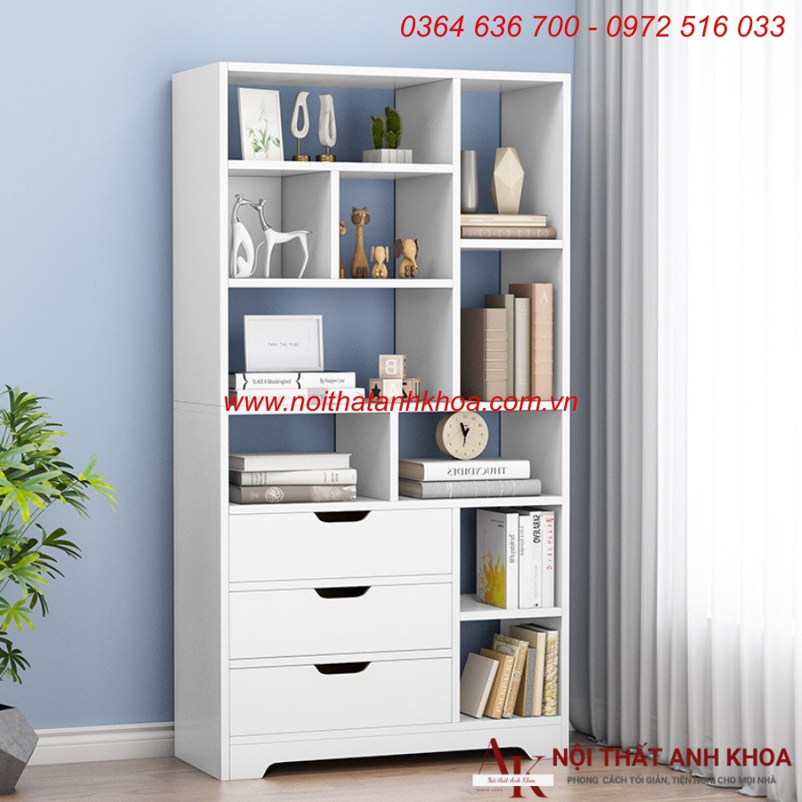 Kệ Sách Đứng Gỗ MDF Đẹp Nhỏ Gọn Kệ Sách Đứng Gỗ MDF Đẹp Nhỏ Gọn