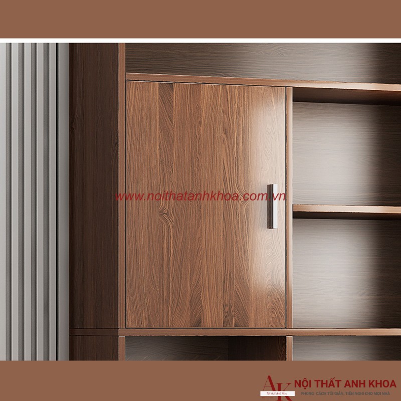 Kệ Sách Giá Rẻ Gỗ MDF Màu Nâu Vân Gỗ Đẹp Sang Trọng Kệ Sách Giá Rẻ Gỗ MDF Màu Nâu Vân Gỗ Đẹp Sang Trọng