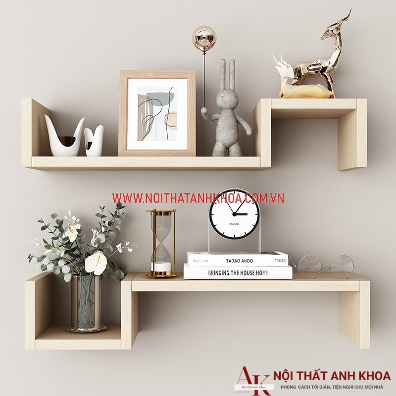 Kệ sách treo tường đẹp gỗ công nghiệp cao cấp giá rẻ Kệ sách treo tường đẹp gỗ công nghiệp cao cấp giá rẻ