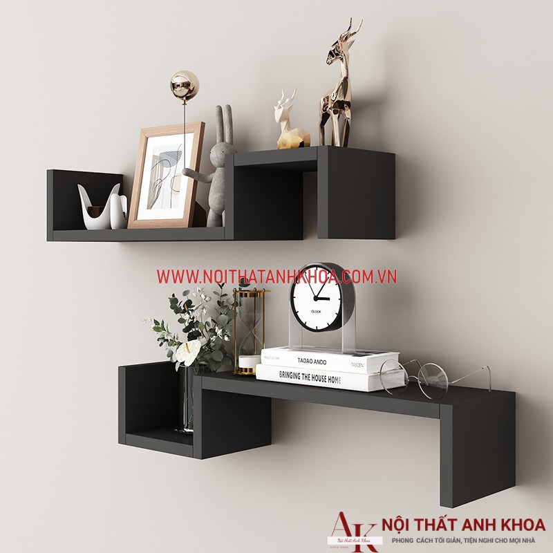 Kệ sách treo tường đẹp gỗ công nghiệp cao cấp giá rẻ Kệ sách treo tường đẹp gỗ công nghiệp cao cấp giá rẻ