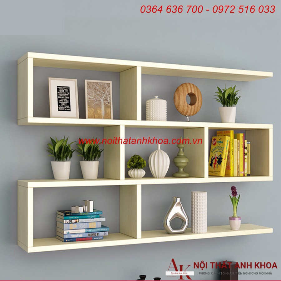 Kệ Sách Treo Tường Mini Gỗ Công Nghiệp Đẹp Kệ Sách Treo Tường Mini Gỗ Công Nghiệp Đẹp