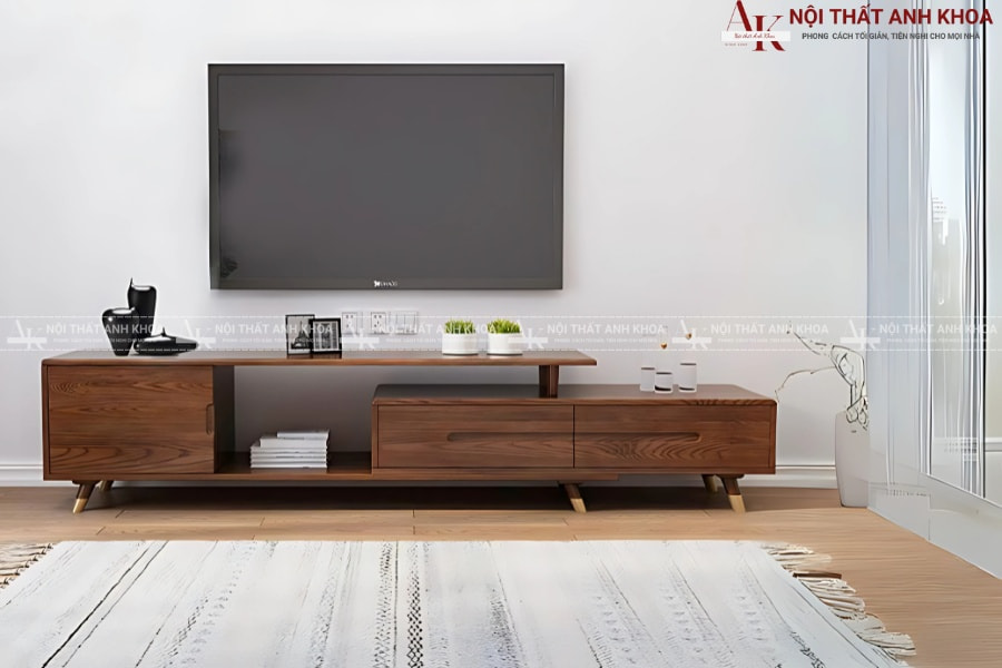 Mẫu kệ tivi gỗ MDF thiết kế hiện đại, giá tốt Mẫu kệ tivi gỗ MDF thiết kế hiện đại, giá tốt