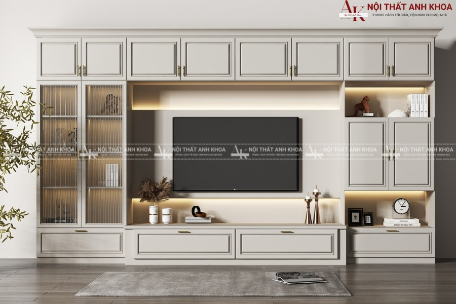 Kệ tivi biến ước mơ về một không gian sống hoàn hảo thành hiện thực Kệ tivi biến ước mơ về một không gian sống hoàn hảo thành hiện thực