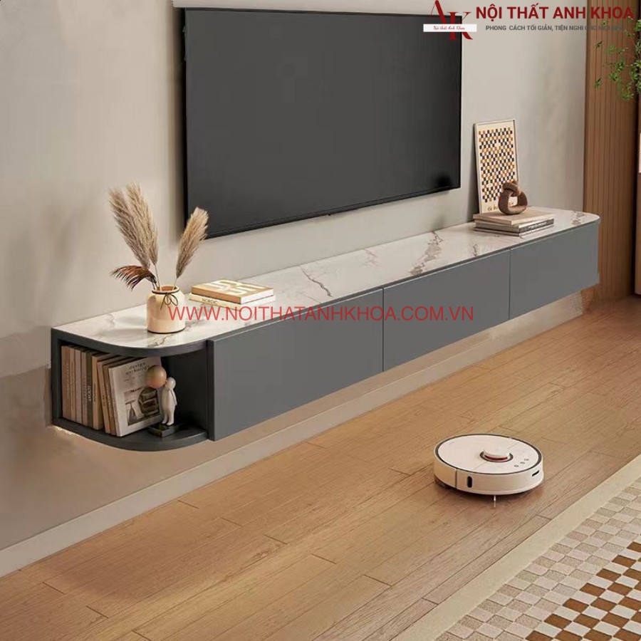 Kệ tivi gắn tường gỗ công nghiệp giá tốt Kệ tivi gắn tường gỗ công nghiệp giá tốt