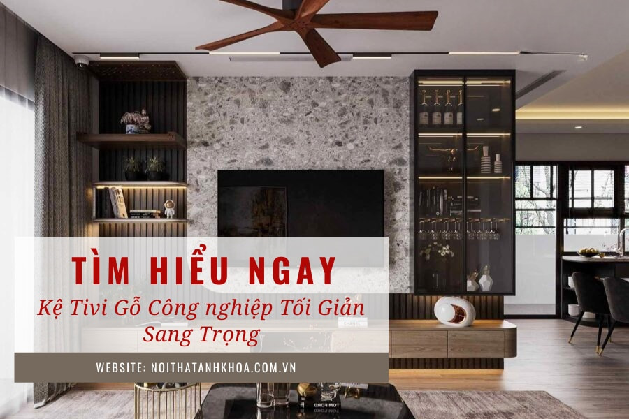Kệ tivi gỗ công nghiệp tối giản sang trọng tại Anh Khoa  Kệ tivi gỗ công nghiệp tối giản sang trọng tại Anh Khoa