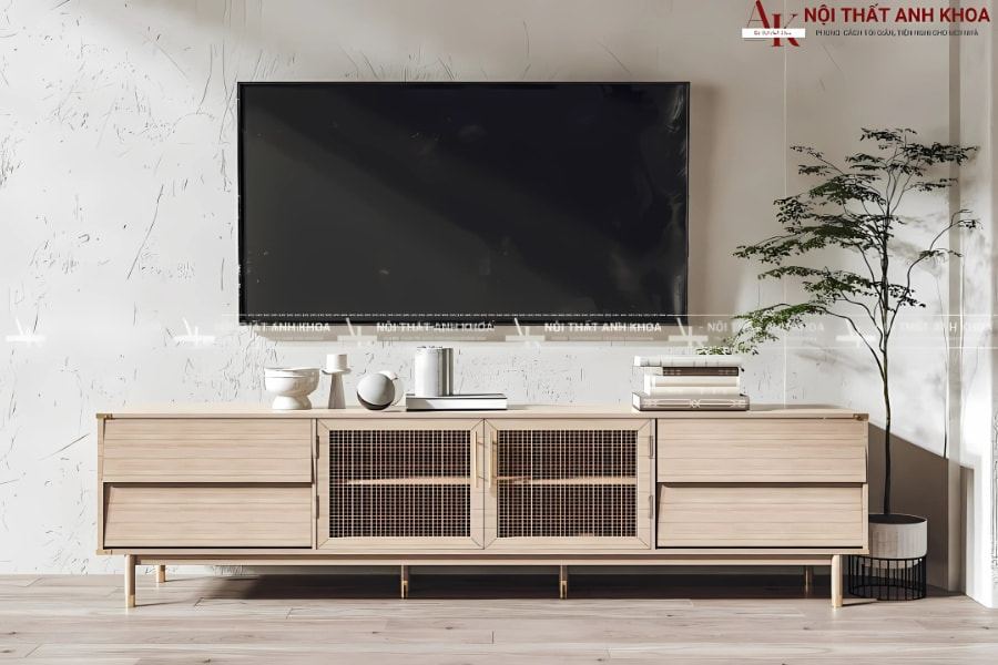 Trang trí nội thất sang trọng với kệ tivi gỗ công nghiệp Trang trí nội thất sang trọng với kệ tivi gỗ công nghiệp