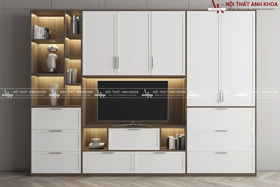 Kệ tivi gỗ công nghiệp - Sự lựa chọn hoàn hảo cho phòng khách  Kệ tivi gỗ công nghiệp - Sự lựa chọn hoàn hảo cho phòng khách