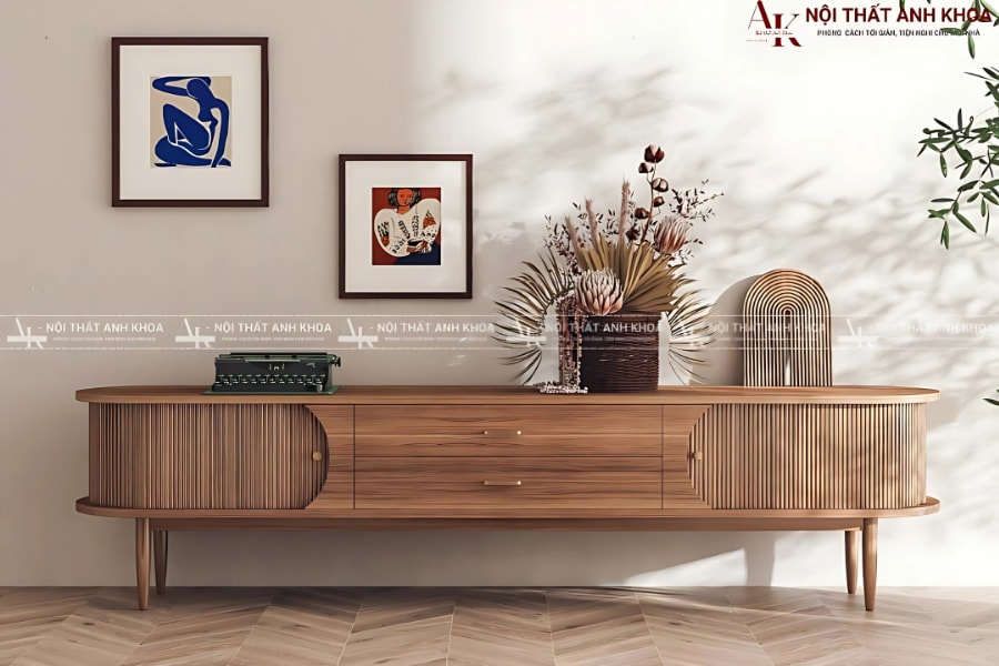 Giải pháp tiết kiệm diện tích với kệ tivi gỗ công nghiệp thông minh Giải pháp tiết kiệm diện tích với kệ tivi gỗ công nghiệp thông minh