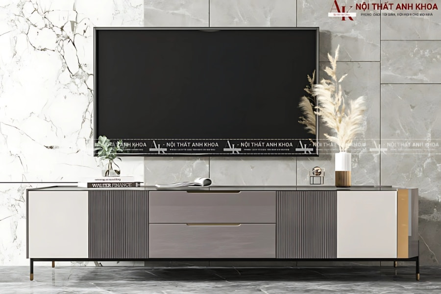 Tạo điểm nhất nội thất với kệ tivi gỗ công nghiệp sang trọng Tạo điểm nhất nội thất với kệ tivi gỗ công nghiệp sang trọng