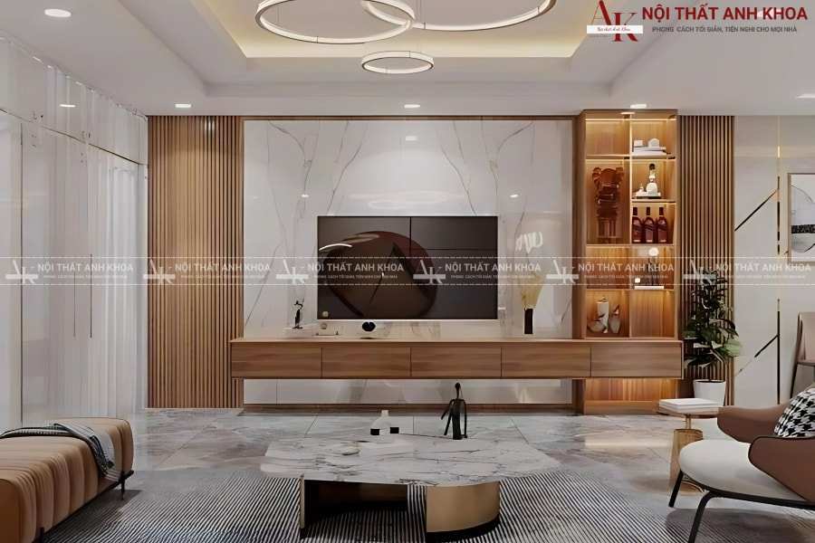 Kệ tivi gỗ MDF bền đẹp, chuẩn phong cách hiện đại Kệ tivi gỗ MDF bền đẹp, chuẩn phong cách hiện đại