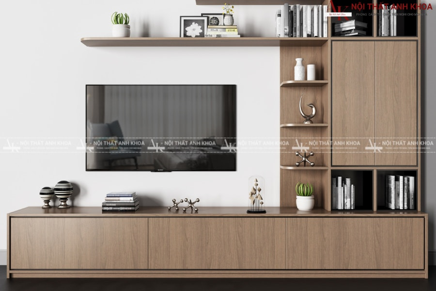 Kệ tivi kết hợp giá sách/tủ sách Kệ tivi kết hợp giá sách/tủ sách